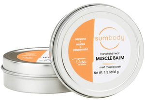Sumbody Sore Muscles Heat Muscle Balm - Warming & Cooling Muscle Rub for Men and Women, Relaxer Menthol Balm for Body & Joint, Soothing Sore Feet Relief Travel Size, Shoulder Reliever Rub, Made in USA SumbodyBuy Supplements Australia