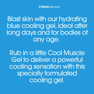 Xtreme Element Cool Blue Muscle Gel | Workouts Muscle Cooling Essential Oils for Smooth Body, Muscle Gel to Attain Flexible Joints, Soothe and Healing Gel | Natural, Plant-Based, and Cruelty-Free Xtreme ElementBuy Supplements Australia