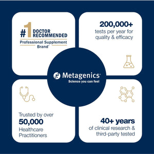 Metagenics OmegaGenics Fish Oil EPA-DHA 720 mg - High Potency Omega-3 Supplement - Supports Heart, Joint, Brain & Immune Health* - Sustainably Sourced,