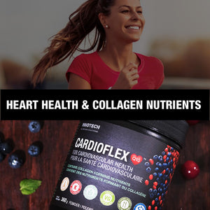 Innotech Nutrition CardioFlex Q10 Heart Health & Energy Support CoQ10 Amino Acids & Electrolytes Orange 360g Innotech Nutrition Solutions buy supplements Au
