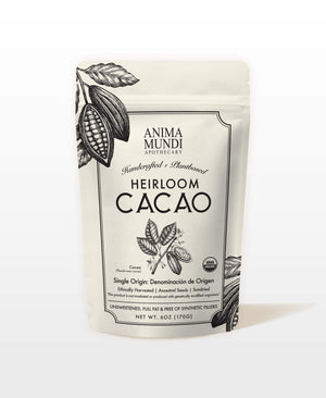supplement productsAnima Mundi Heirloom Cacao Powder - Organic Ancestral Seeds - Single Origin Ecuador Cacao Arriba Superfood for Ceremonial Rituals - Antioxidant-Rich - JerryCherryUSA