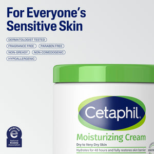 supplement productsCetaphil Face & Body Moisturizer, Hydrating Moisturizing Cream for Dry to Very Dry, Sensitive Skin, NEW 20 oz, Fragrance Free, Non-Comedogenic, Non-Greasy (Packaging May Vary) - JerryCherryUSA