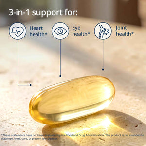 Metagenics OmegaGenics Fish Oil EPA-DHA 720 mg - High Potency Omega-3 Supplement - Supports Heart, Joint, Brain & Immune Health* - Sustainably Sourced,