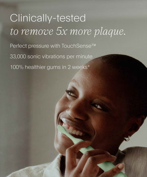 SURI 2.0 New Sonic Electric Toothbrush with Pressure Sensor | 1 Month+ Battery | Electric Toothbrush for Adults
