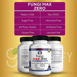 GREENVIFY Fungi Max Zero Hair, Nails & Skin Supplement. (1) GREENVIFY buy supplements Au