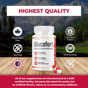 IDEAL PERFORMANCE (Official) Glucofort Supplement Support Formula (3 Pack) IDEAL PERFORMANCEBuy Supplements Australia
