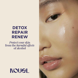 Nouel | Skin + Liver + Immunity Support | Recovery Supplement for Drinking | Milk Thistle, NAC, Hyaluronic Acid, CoQ10, Biotin,
