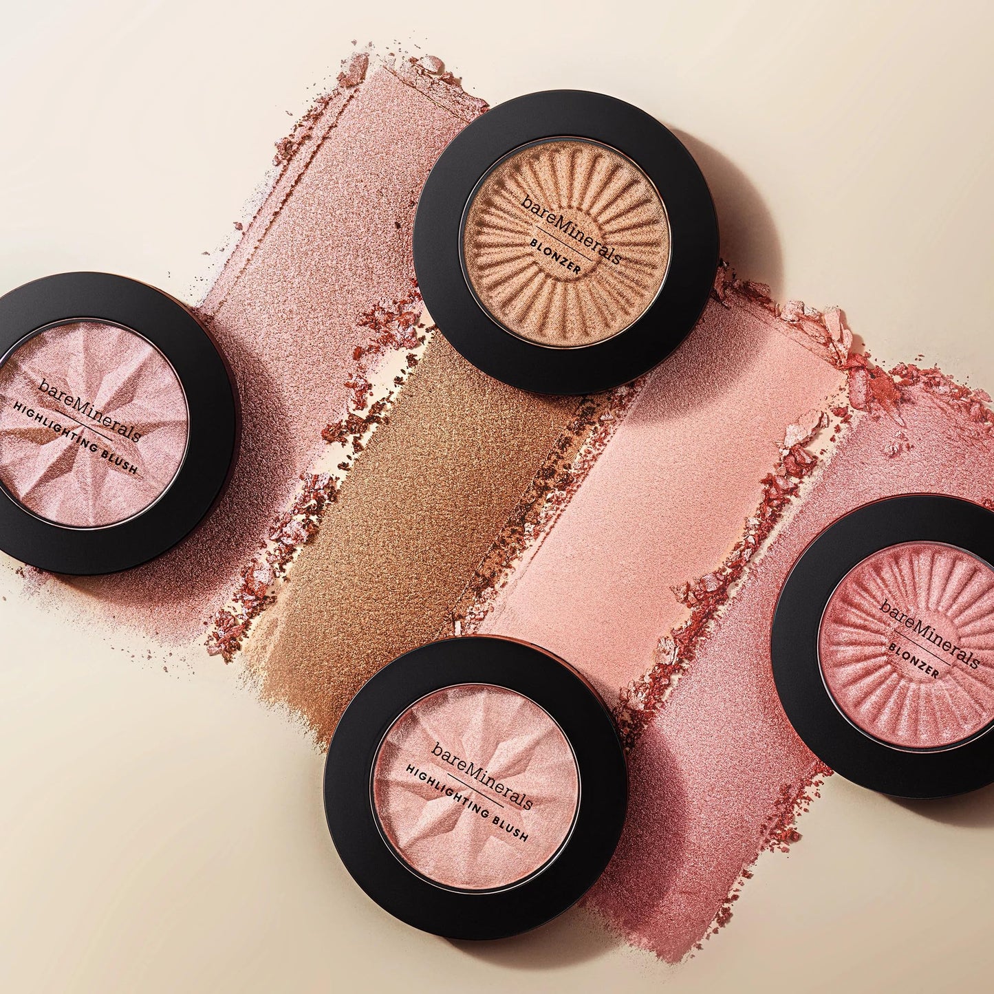 bareMinerals Gen Nude Highlighting Blush, Opal Glow, Vegan, Cruelty-Free & Dermatologist-Tested