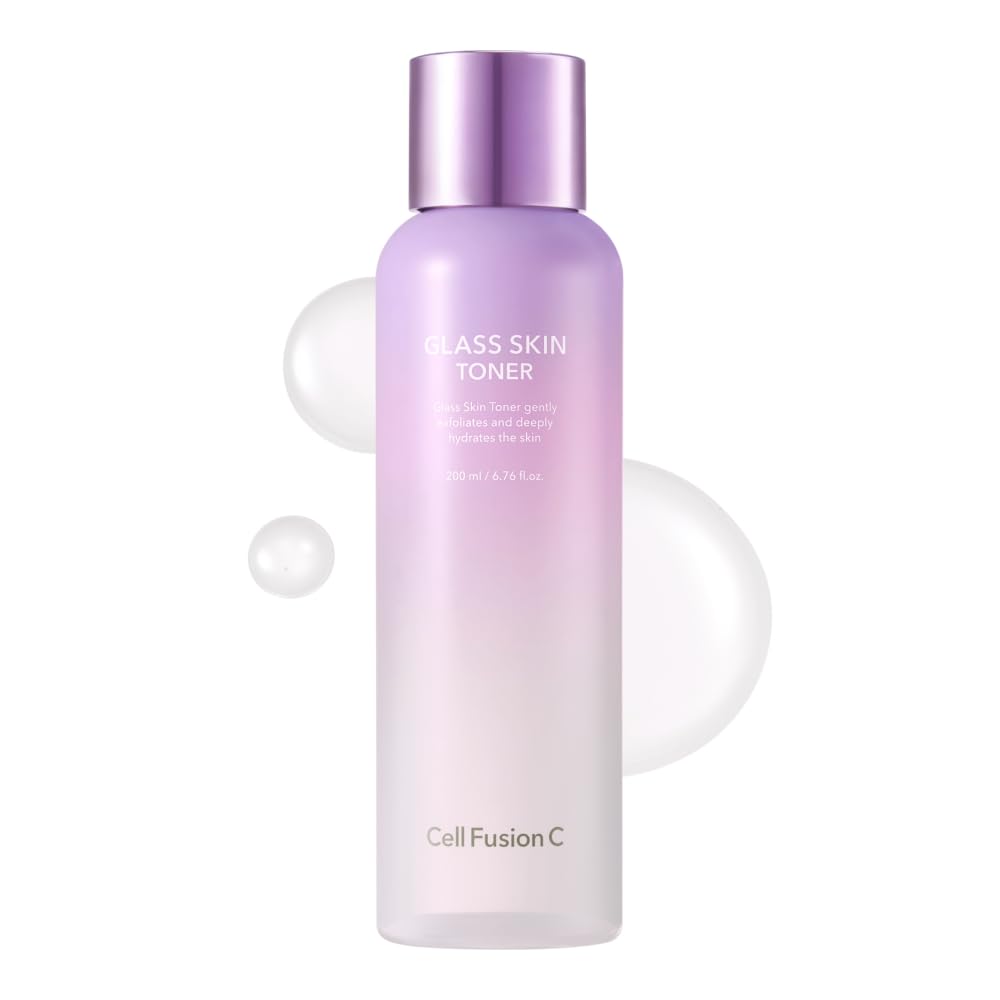 supplement products​Cell Fusion C Glass Skin Toner, Face Toner for Glass Skin, Niacinamide, Hyaluronic Acid & Citric Acid, Dewy Glow & Smooth Texture, 200ml / 6.76 fl.oz - JerryCherryUSA