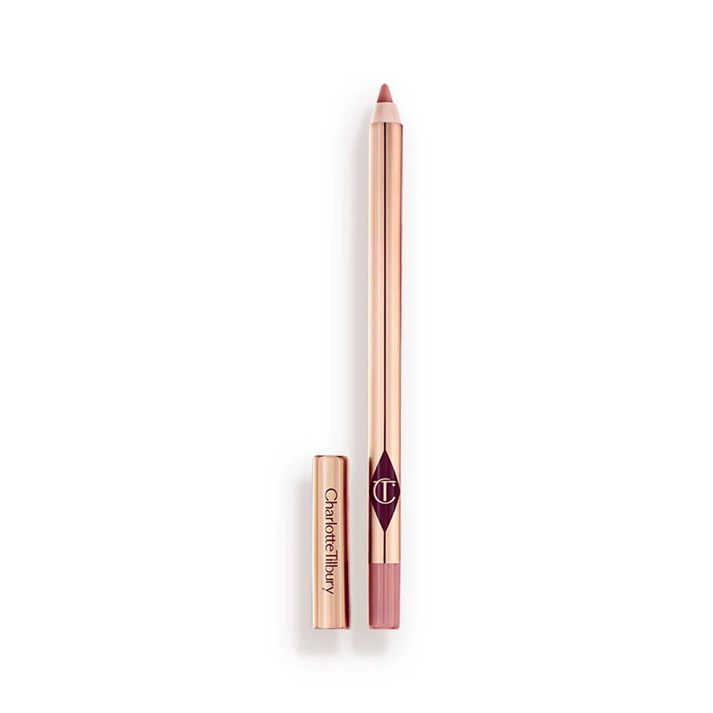Charlotte Tilbury Lip Cheat Lip Liner Pencil - Creamy Fuller-Looking Lip Pencil with Jojoba Oil & Hyaluronic Acid - Waterproof, Smudge-Proof