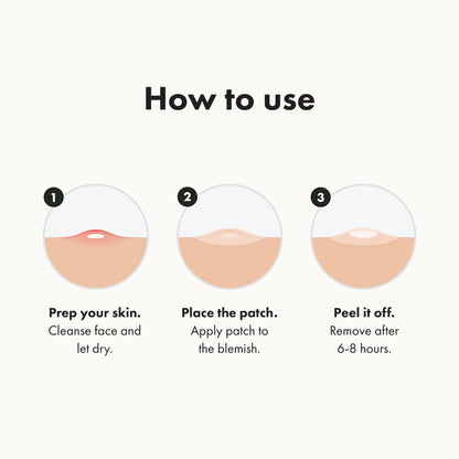 Mighty Patch Original Patch from Hero Cosmetics - #1 Hydrocolloid Acne Pimple Patches