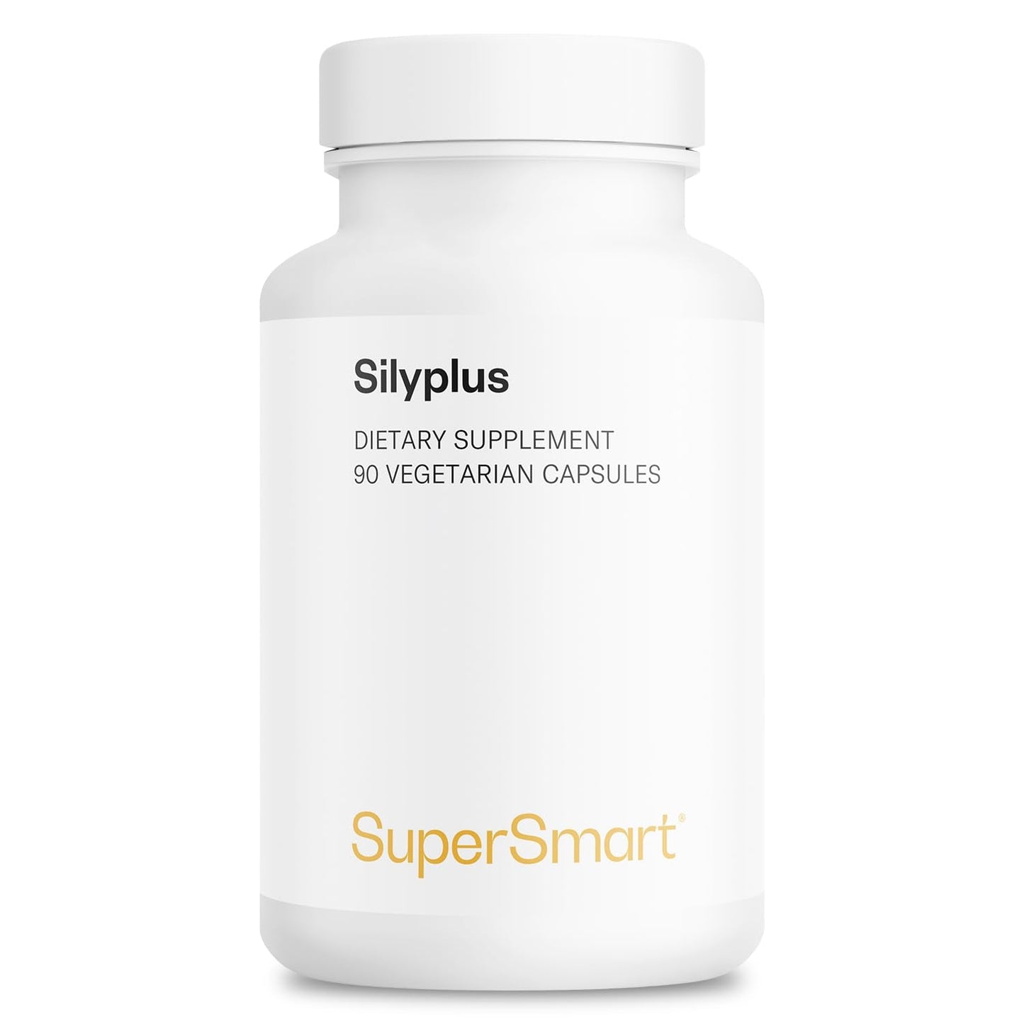 Supersmart - Silyplus 360mg per Day (Patented) - with Silymarin Milk Thistle Supplement - Siliphos Phytosomes | Non-GMO & Gluten Free - 90 Vegetarian Capsules
