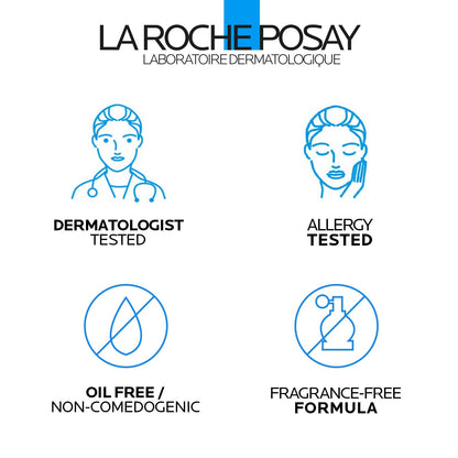 La Roche-Posay Toleriane Purifying Foaming Facial Cleanser, Niacinamide + Ceramides + Prebiotic Thermal Water, Oil Free Face Wash For Oily Skin, Pore Cleanser