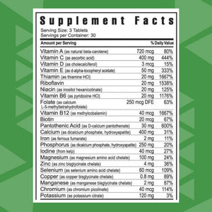 Youngevity Ultimate Daily Classic™ Tablets - Complete Vitamins, Minerals, Amino Acids, & Botanicals - Multivitamin for Women and Men - 90 Tablets YoungevityBuy Supplements Australia