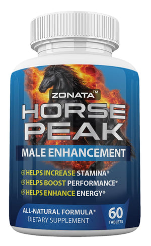 Zonata Horse Peak Dietary Supplements for Men - Horse Peak Supplement Naturally Enhance Performance, Endurance, and Energy Levels* - Horse Peak Pills - 60 Count ZonataBuy Supplements Australia