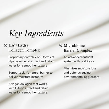 SkinMedica HA⁵ Hydra Collagen Water Burst Face Moisturizer with Vegan Collagen - Plumping Face Cream with Microbiome Barrier Complex for 24-Hour Hydration