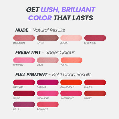 Wonderskin Wonder Blading All Day Lip Stain Peel Off Masque and Kit - Long Lasting, Waterproof Pink Lip Tint, Transfer Proof Natural Makeup Stain Kit (Beautiful)
