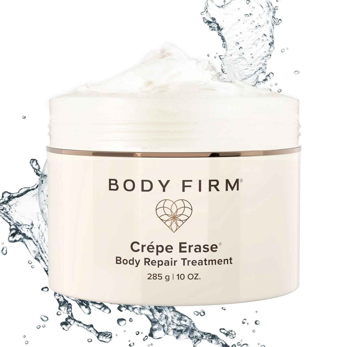 Body Firm Crepe Erase Body Repair Treatment, Anti Aging Firming Lotion with Collagen Peptides, Shea Butter, Vitamin E, Squalane and More, Promotes Women's Natural Collagen Production, 10 Oz