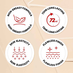 [*Mini Size*] TIRTIR Mask Fit Red Cushion Foundation | Full coverage, Weightless, Skin fit, Satin Glow Finish, Korean Makeup BB Foundation, beauty, Tattoo cover up, Buildable (#21N Ivory, 0.15 Fl Oz)