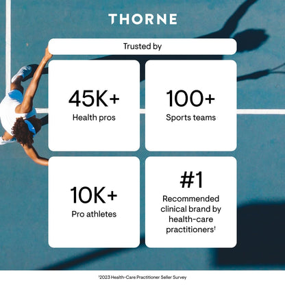 THORNE Creatine - Micronized Creatine Monohydrate Powder - Support for Muscles & Cognitive Function* - for Women & Men - Unflavored