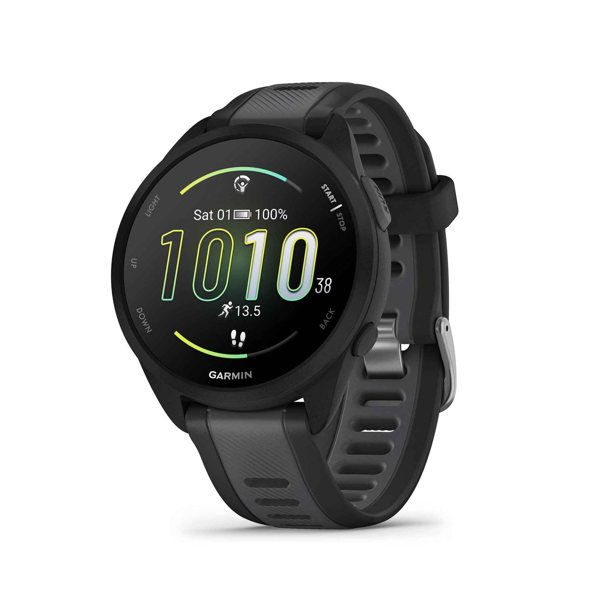 Garmin Forerunner® 165, Running Smartwatch, 43mm, Black