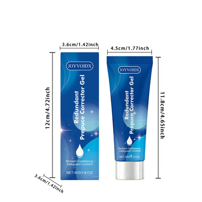 Men's Intimate Care Gel with Tocopherol, Ginseng Extract and Glycerin, Soothing and Hydrating Formula for Gentle Daily Care, Non-Sticky Moisturizing Solution, Improves Local Skin Condition, 1.41 oz