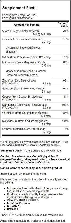 Now Foods, Full Spectrum Mineral CAPS 120 CAPS NOW FoodsBuy Supplements Australia