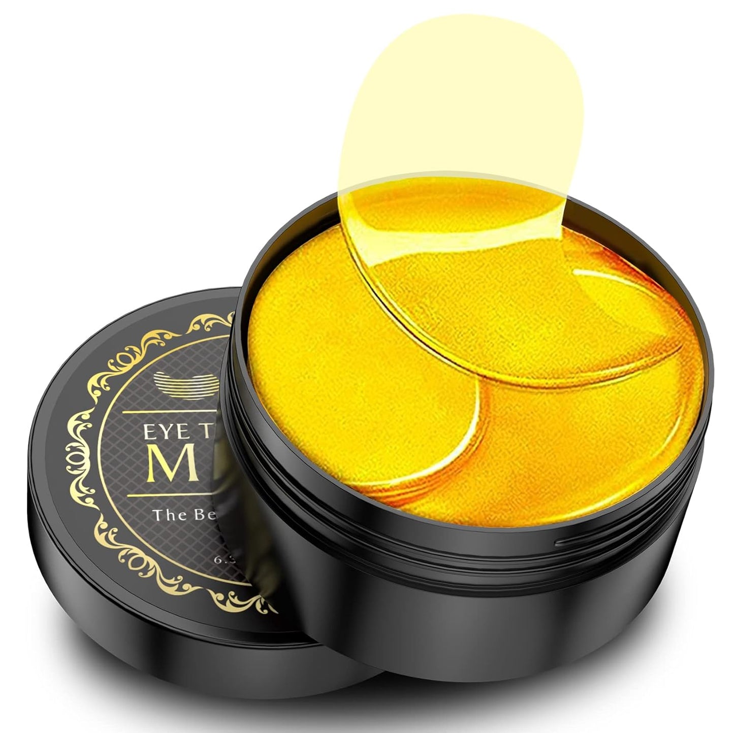 NAZANO 24K Gold Under Eye Patches - 60 Pack for Puffy Eyes, Dark Circles,