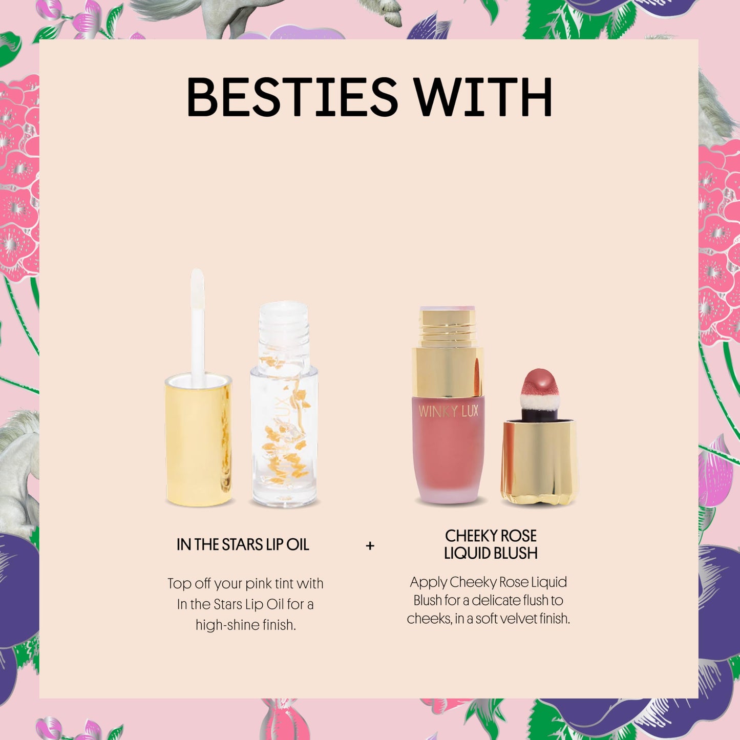 Winky Lux Unicorn Glimmer Balm -Hydrating ph Lip Balm, Natural Pink Tint with pH Color Changing, Moisturize & Soften Lips While Leaving Sheer