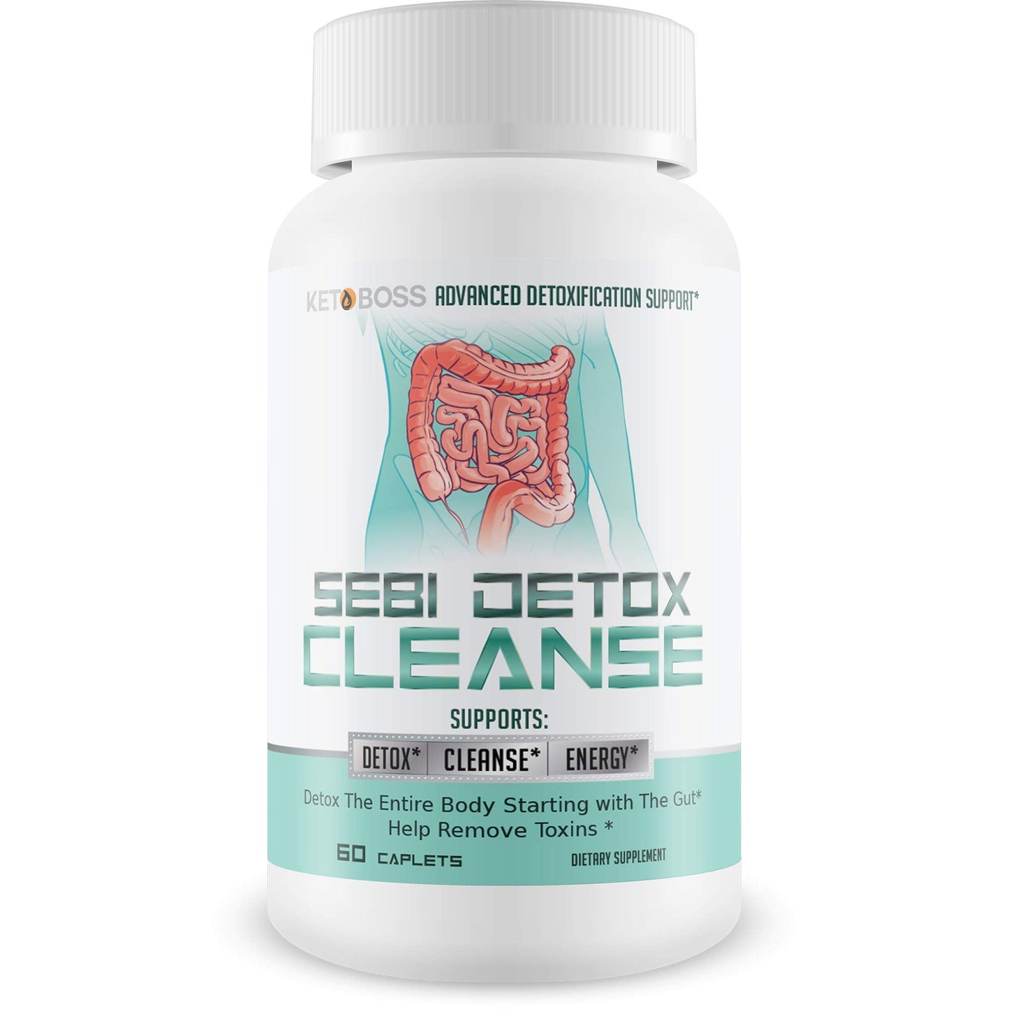 Sebi Detox Cleanse - Advanced Detoxification Support - Detox The Entire Body Starting with The Gut - Help Remove Toxins - Inspired by dr sebi Products