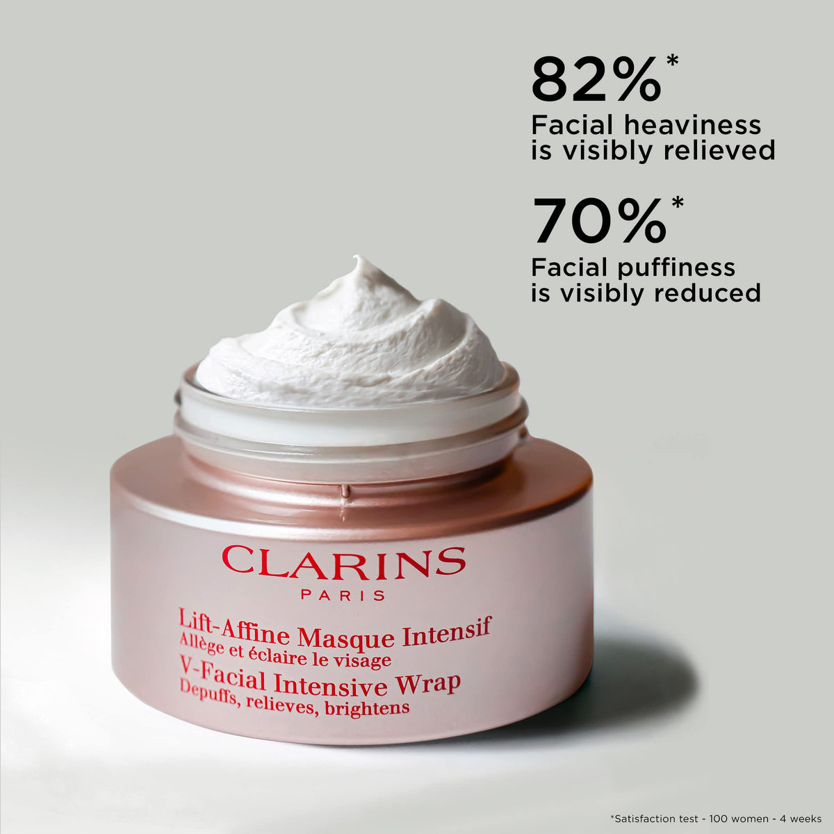 supplement products​Clarins V-Facial Intensive Wrap Face Mask | Award-Winning Facial Contouring Mask | Visibly Reduces Puffiness and Swelling Caused by Stress,Heat and Hormonal Changes - JerryCherryUSA