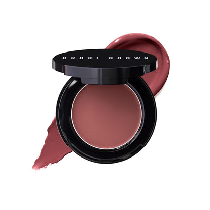 Bobbi Brown Pot Rouge | Multi-Use Cream Blush and Lip Tint | Dewy, Natural-Looking Flush for Cheeks and Lips | Mirrored Compact Travel-Size Face Makeup Blusher, Velvet Plum, 0.13 Ounce