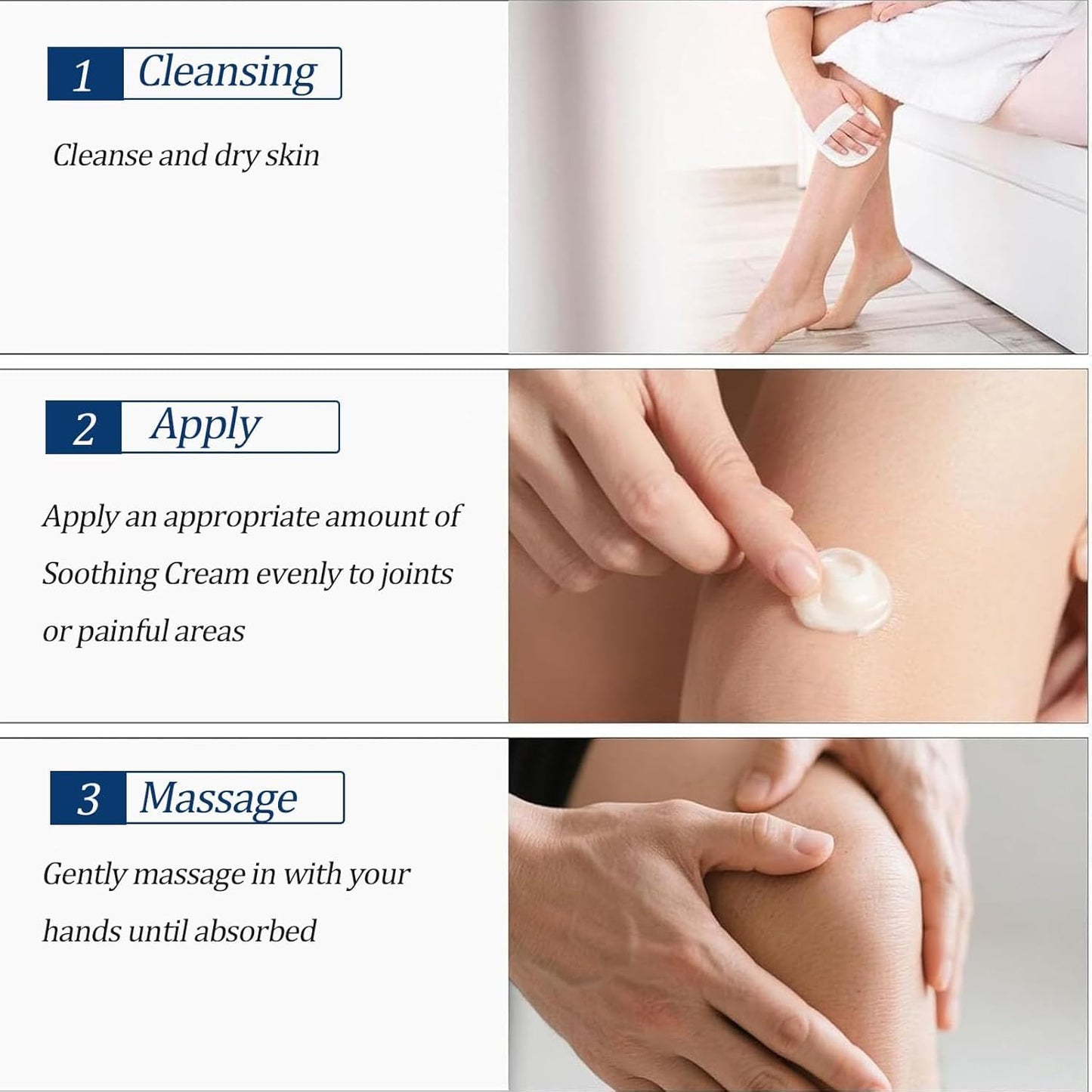 Neuropathy Relief Cream, Neurosoothe Formula Nerve Cream, Contains Capsaicin, Arnica, Menthol, Msm, and Glucosamine, Suitable for Feet, Hands, Legs