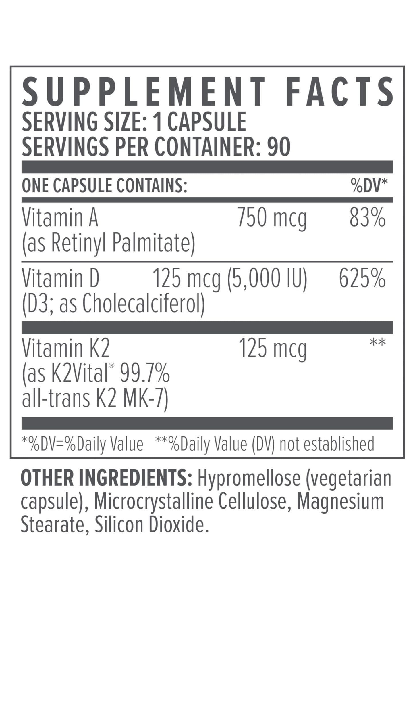Biote Nutraceuticals - ADK 5 - Immunity + Cardiovascular (90 Capsules)