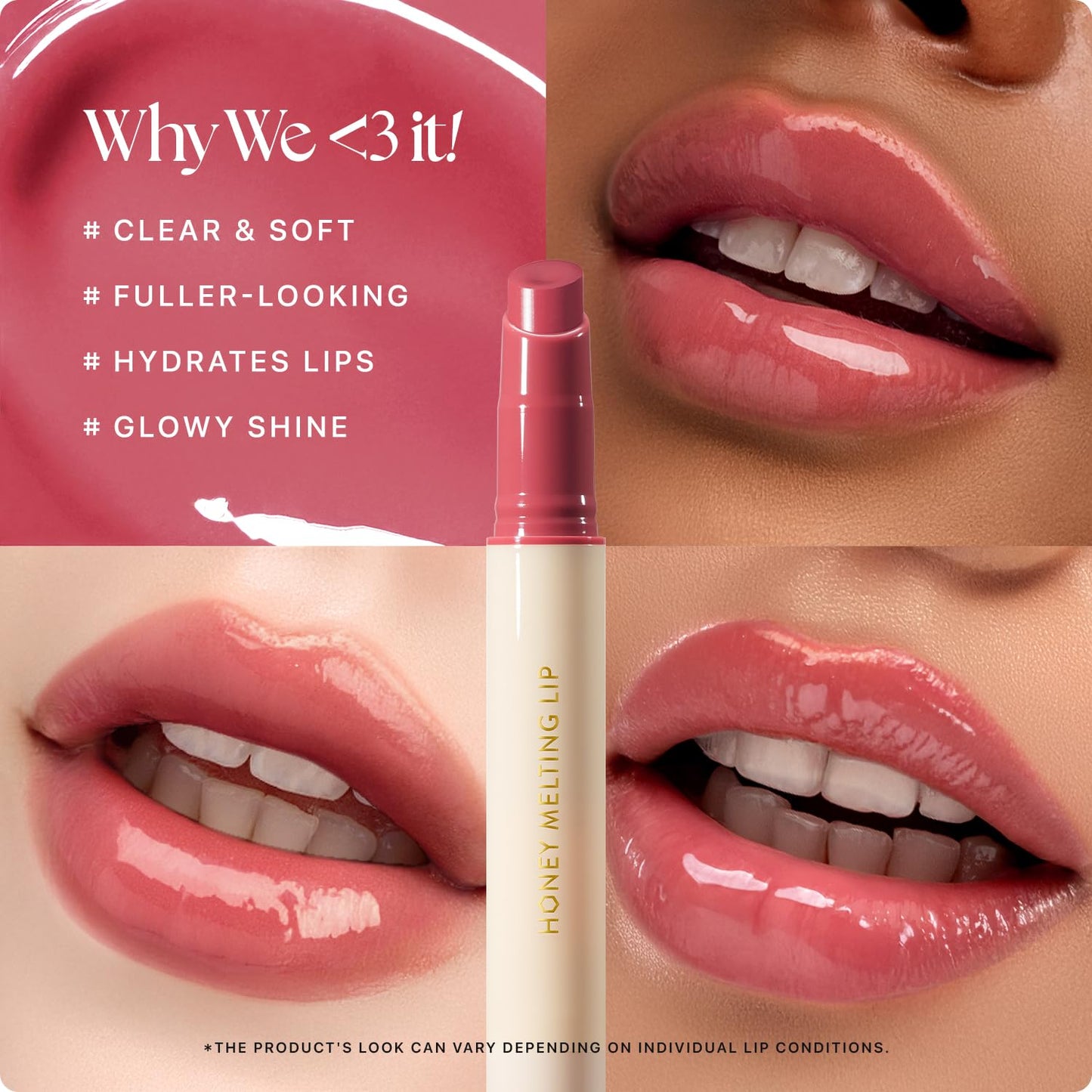 Nature Republic HONEY MELTING LIP (03 BERRY) SOFT LIP STICK, Hydrating Gloss, Moisturizing balms, Sheer tint, Shine & Glowy Finish, korean make up Nature RepublicBuy Supplements Australia