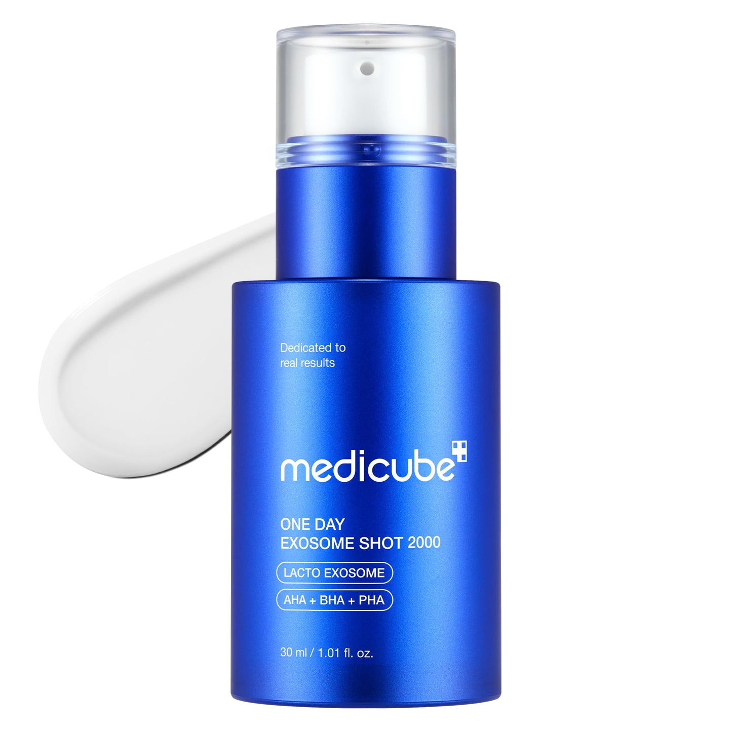 medicube Exosome Shot Zero 2,000 PPM Spicule Facial Serum | Liquid Skin Booster Serum | Exosome, AHA+BHA+PHA | Pore Care, Dead Skin Cells,