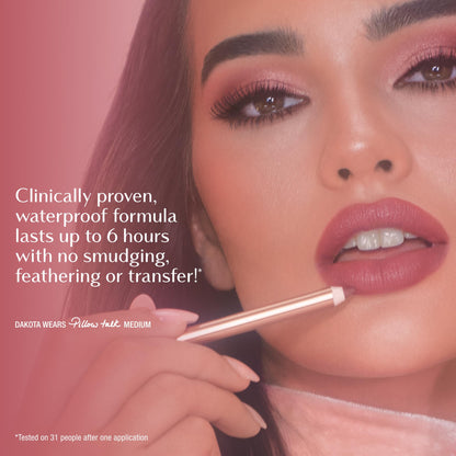 Charlotte Tilbury Lip Cheat Lip Liner Pencil - Creamy Fuller-Looking Lip Pencil with Jojoba Oil & Hyaluronic Acid - Waterproof, Smudge-Proof