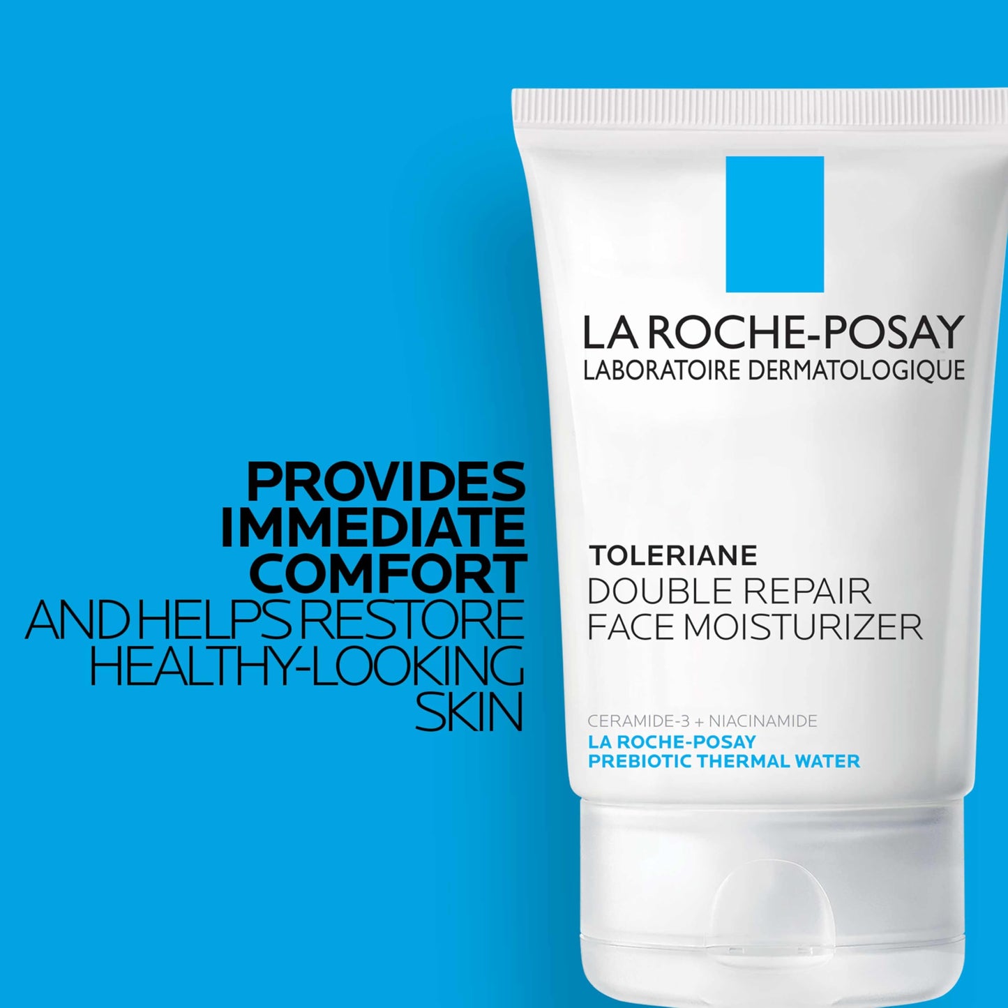 La Roche-Posay Toleriane Double Repair Face Moisturizer,Daily Moisturizer Face Cream with Ceramide and Niacinamide for All Skin Types,
