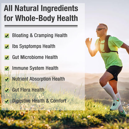 Probiotics for Women & Men - 300 Billion CFU, 24 Strains + 15 Organic Herbs Prebiotics Blend, Daily Probiotic for Digestive Health, Immune, Gut, Bloating - 120 Vegetarian Capsule (120-Days Supply)