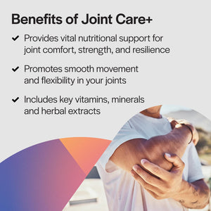 PureFormulas Joint Care + - Premium Joint Support Supplement with Hyaluronic Acid, Glucosamine, MSM, Green Lipped Mussel, Turmeric & More - Non-GMO Formula for Adults (120 Capsules) PureFormulasBuy Supplements Australia