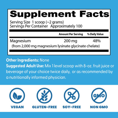Doctor's Best High Absorption Magnesium Powder,White, 100% Chelated TRACCS, Not Buffered, Headaches, Sleep, Energy. Non-GMO, Vegan, Gluten Free, 200G, 7.1 Ounce (Pack of 1) Doctor's BESTBuy Supplements Australia