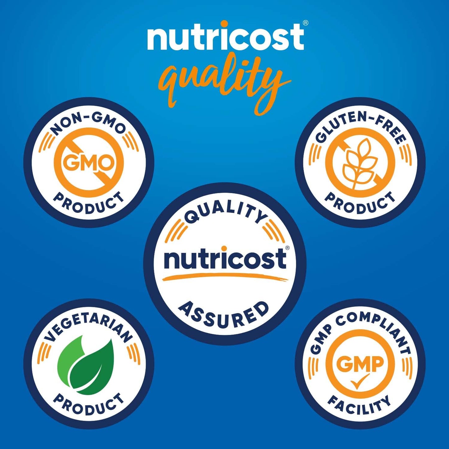 Nutricost CoQ10 100mg, 120 Vegetarian Capsules, 120 Servings - High Absorption, Vegetarian, Non-GMO, Coenzyme Q10