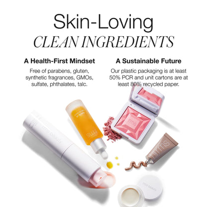 RMS Beauty Lip2Cheek Cream Blush & Lip Tint Multi-Use Hydrating Cream Color Natural Pigments Lightweight Glow Long-Lasting Portable 0.28 oz