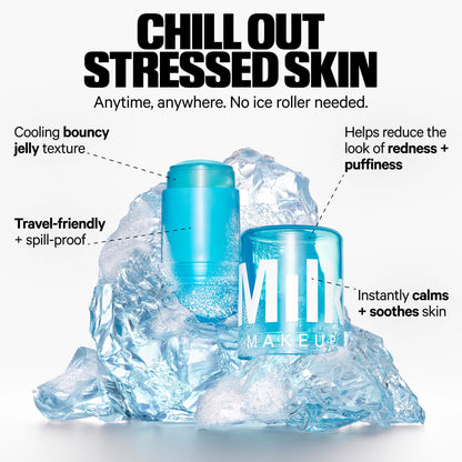 Milk Makeup Skincare Jelly Gift Set – Hydrating + Brightening Face Serums and Blush + Lip Stain in pH-Adaptive Pink – Two Full Size Serum Sticks .21oz + Travel-Friendly Jelly Tint (pHreeze) .17oz
