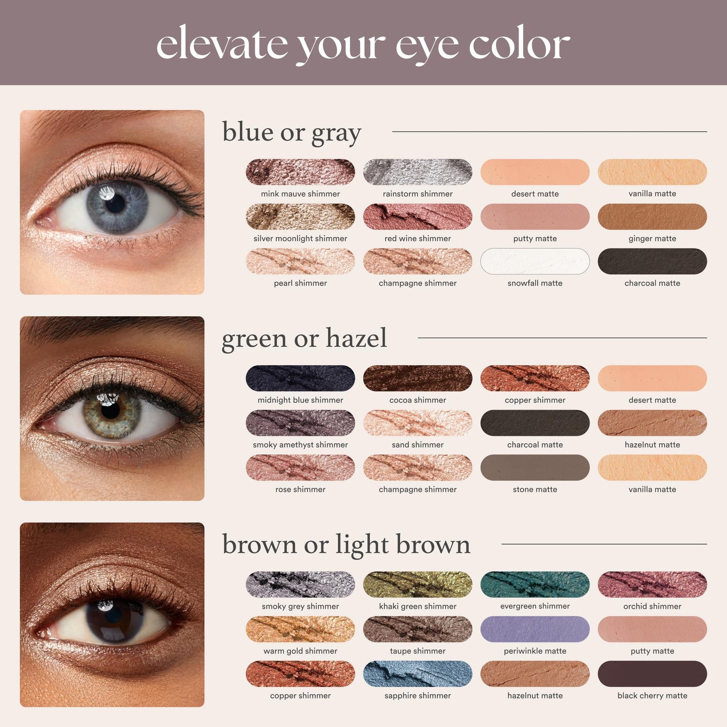 Julep Eyeshadow 101 Cream-to-Powder Waterproof Eyeshadow Stick – Midnight Blue Shimmer – Long-Lasting, Buildable, Crease-Proof, Cruelty Free, Shimmer Finish with Built-In Smudger