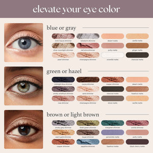 Julep Eyeshadow 101 Cream-to-Powder Waterproof Eyeshadow Stick – Midnight Blue Shimmer – Long-Lasting, Buildable, Crease-Proof, Cruelty Free, Shimmer Finish with Built-In Smudger