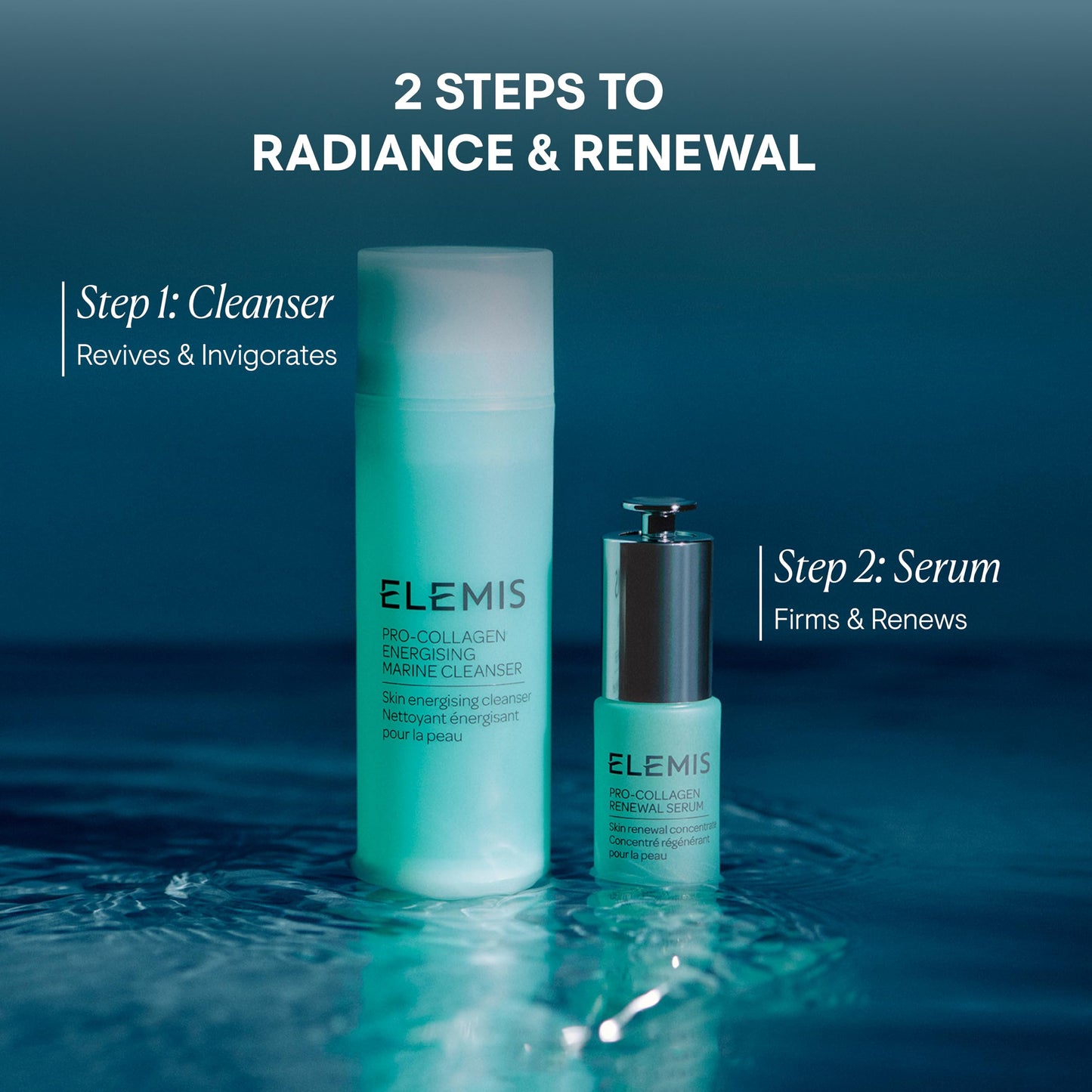 ELEMIS Pro-Collagen Renewal Serum 15ml, Gentle Retinol Alternative for Smoothing Fine Lines & Wrinkles