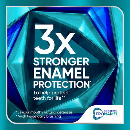 Sensodyne Pronamel Clinical Enamel Strengthening Toothpaste, Whitening Action, 3.4 oz (3 Pack)