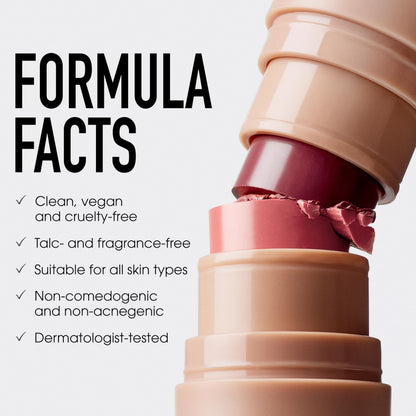 bareMinerals Gen Nude Dew in One Cheek & Lip Stick - Call My Blush