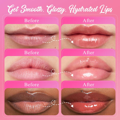 4 Pack Lip Mask Set, Hydrating Lip Mask Overnight - Berry, Grape, Mint, Vanilla Flavors, Lip Sleeping Mask Nourish Lip Balm with Vitamin C & Shea Butter | Dry Lips Care Gift SHVYOGBuy Supplements Australia